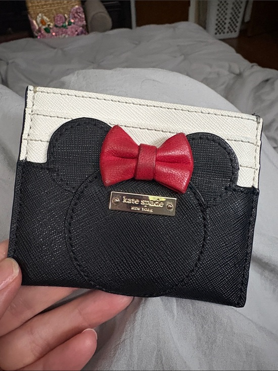 kate spade Accessories - Kate Spade Minnie Mouse Disney Leather Card Holder